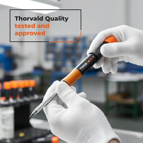 THORVALD New Carpenter Pencils with Holster for Construction - Incl. 7 Leads + Sharpener - Solid Mechanical Pencils with Fine Point/Best Marking tools Construction/Carpenters/Scriber in Saudi Arabia