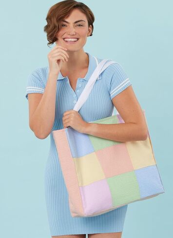 Simplicity SS3086OS Easy to Make Lined Patchwork Bags Sewing Pattern Packet, Design Code S3086, One Size in Kuwait