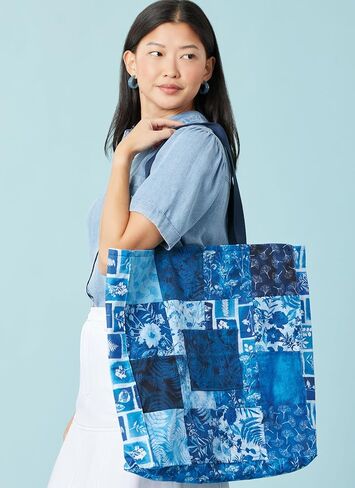 Simplicity SS3086OS Easy to Make Lined Patchwork Bags Sewing Pattern Packet, Design Code S3086, One Size in Kuwait