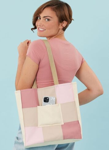 Simplicity SS3086OS Easy to Make Lined Patchwork Bags Sewing Pattern Packet, Design Code S3086, One Size in Kuwait