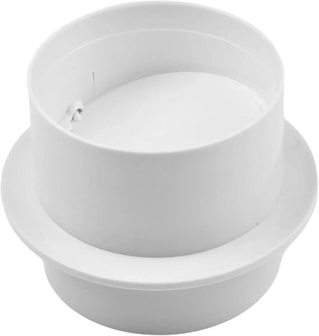 Ventilation Pipe Round Check Valve ABS Air Duct Control Exhaust Fan Pipe Accessories 3.14in 3.93in 4.33in 5.90in(80MM) in Kuwait