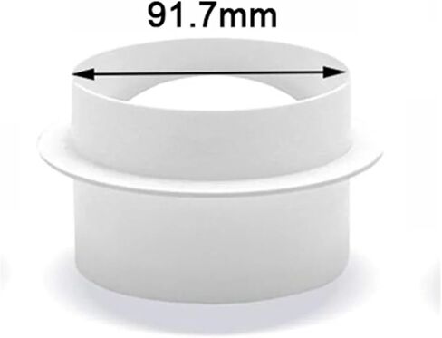 Ventilation Pipe Round Check Valve ABS Air Duct Control Exhaust Fan Pipe Accessories 3.14in 3.93in 4.33in 5.90in(80MM) in Kuwait