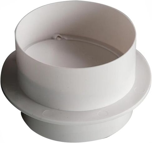 Ventilation Pipe Round Check Valve ABS Air Duct Control Exhaust Fan Pipe Accessories 3.14in 3.93in 4.33in 5.90in(80MM) in Kuwait