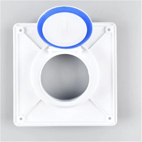 80-100-120MM Pipe Exhaust Fan Check Valve Bathroom Check Valves Rest Room kitchen Plumbing Exhaust Outlet （Color random）） in Saudi Arabia