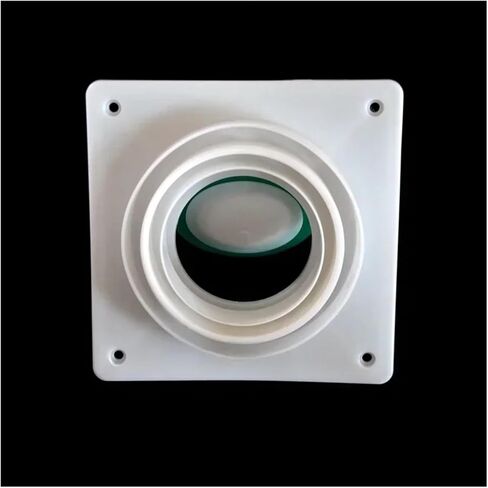 80-100-120MM Pipe Exhaust Fan Check Valve Bathroom Check Valves Rest Room kitchen Plumbing Exhaust Outlet （Color random）） in Saudi Arabia