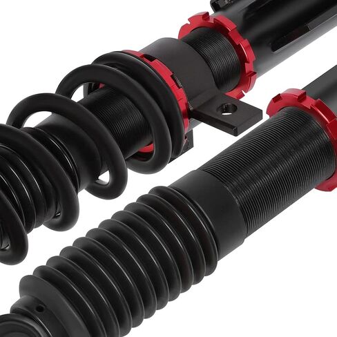 Coilovers Suspension Kit Fit for Hyundai for Veloster 2012-2017 Coilovers Struts, Height Adjustable Lowering Kit, Red in Saudi Arabia