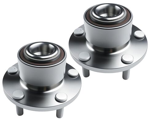 2PCS 512333 Rear Wheel Bearing Hub Assembly Compatible with Jeep Compass 2007-2017, with Patriot 2007-2017, with Dodge Caliber 2007-2008, 4WD/AWD, 5 Lug w/ABS in Saudi Arabia