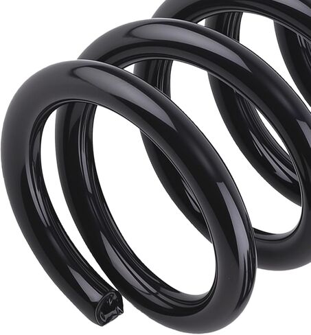 3" Drop Front Coil Springs Compatible with Dodge Ram Charger D100 D150 All Cabs 2WD 1972-1993, 55CrSi Steel Powder Coated in Kuwait