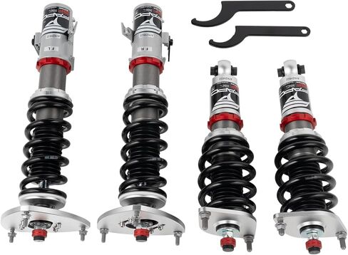 FAPO PF Coilovers لـ Subaru WRX/WRX STI VA1/VA2 2014-2021، 32 مستوى ارتفاع التخميد قابل للتعديل أنبوب أحادي محسّن مجموعات دعامة تعليق منخفضة in Kuwait