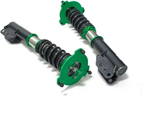 Rev9 R9-HS2-176_2 Hyper-Street II Coilover Suspension Lowering Kit, Mono-Tube Shock w/ 32 Click Rebound Setting, Full Length Adjustable, compatible with Mercedes-Benz E350 Coupe 4Matic (C207) 2012-16 in Saudi Arabia