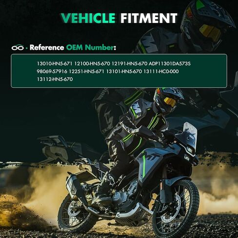 مجموعة حشيات الرأس العلوية للأسطوانة من SCITOO لهوندا لـ Rancher 350 TRX350TE 2x4 ES 2000 2001 2002 2003 2004 2005 2006، لهوندا لـ Rancher 350 TRX350TM 2x4 2004 2005 2006، 13101-HN5-670 in Kuwait
