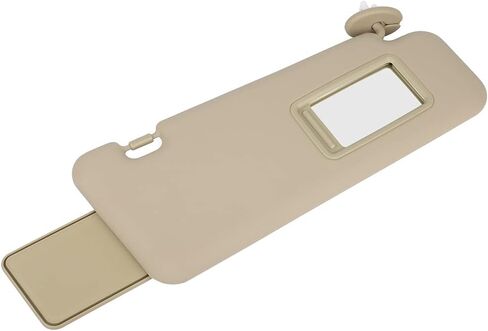 واقي الشمس من الجانب الأيمن للراكب لعام 2008-2013 لسيارة Toyota for Highlander (مع فتحة سقف)، استبدال واقي الشمس من الجانب الأيمن باللون البيج 74310-48520-E0,74320-48490-E0 in Kuwait