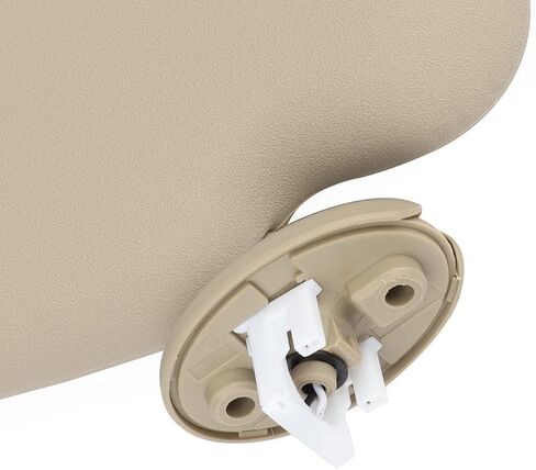 واقي الشمس من الجانب الأيمن للراكب لعام 2008-2013 لسيارة Toyota for Highlander (مع فتحة سقف)، استبدال واقي الشمس من الجانب الأيمن باللون البيج 74310-48520-E0,74320-48490-E0 in Kuwait