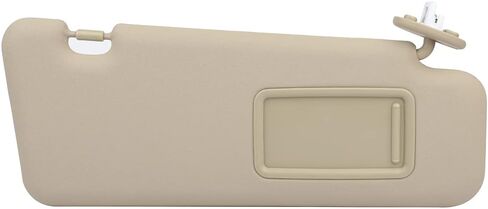 واقي الشمس من الجانب الأيمن للراكب لعام 2008-2013 لسيارة Toyota for Highlander (مع فتحة سقف)، استبدال واقي الشمس من الجانب الأيمن باللون البيج 74310-48520-E0,74320-48490-E0 in Kuwait