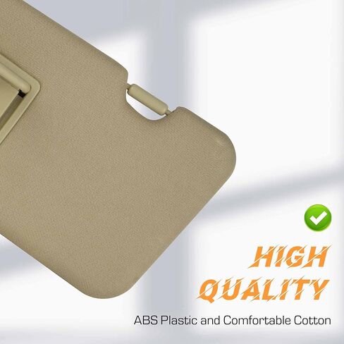 Beige Passenger Right Side Sun Visor Replacement Compatible with Honda CRV 2017 2018 2019 2020 2021 2022 Replace 83230TLAA12ZA in Kuwait