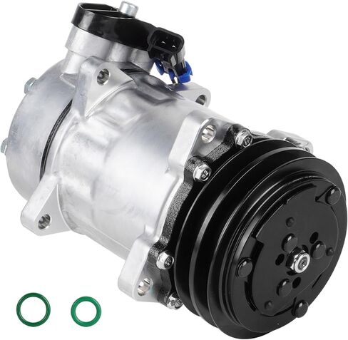 ضاغط مكيف الهواء مع قابض لـ Kenworth T450 T600A، لـ Peterbilt 320 330 357 377 378 379 10.0L 10.3 10.5 10.8 11.1 12.0 12.5 12.7 14.0 14.6 14.9 15.0 15.8 5.9 6.6 7.2 8.3 8.5 8.9 in Kuwait