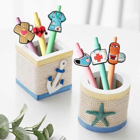 Nurse Gifts, 11Pcs Nurse Accessories for Work, Nursing Student RN Medical Appreciation Gift, Includes Ballpoint Pens, Sticky Notes, Greeting Card, Sticky Notepad, Key Chain in Saudi Arabia