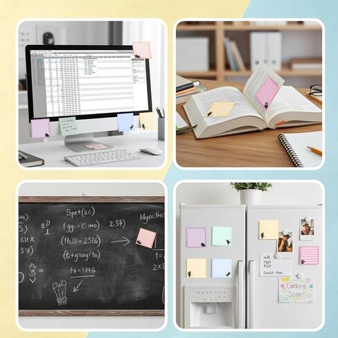 Black Cat Post It Notes 3x3,6 Pads,600 Sheets,Cute Sticky Notes for Office School Clasroom Homeschool Must Have,To Do List Notepad,Gifts for Teacher Employee Student Nurse,Stationery Supplies in Saudi Arabia