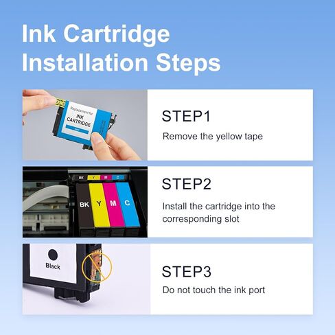 myCartridge SUPRINT Remanufactured Ink Cartridge Replacement for Epson 232 Ink Cartridge Combo Pack Works with Workforce Pro WF-2950 WF-2930 Expression XP-4200 XP-4205 Printers (5 Pack, BKCMY) in Saudi Arabia