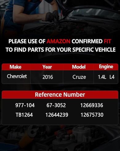 هيكل الخانق الإلكتروني OKLPF متوافق مع 2016 Chevy Cruze L4 1.4L، استبدل TB1264 977-104 67-3052 12644239 مجموعة جسم الخانق in Kuwait