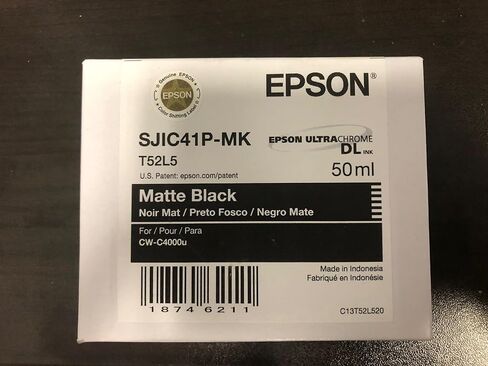 Epson ColorWorks CW-C4000-MATTE Black Matte Pigment Ink in Kuwait