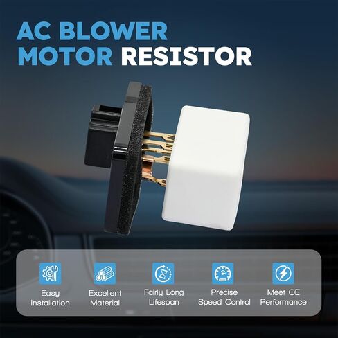 مقاوم محرك منفاخ HVAC مع حزام أسلاك متوافق مع Toyota Rav4 1996 1997 1998 1999 2000 Relpace 8713842010 JA1342 in Kuwait