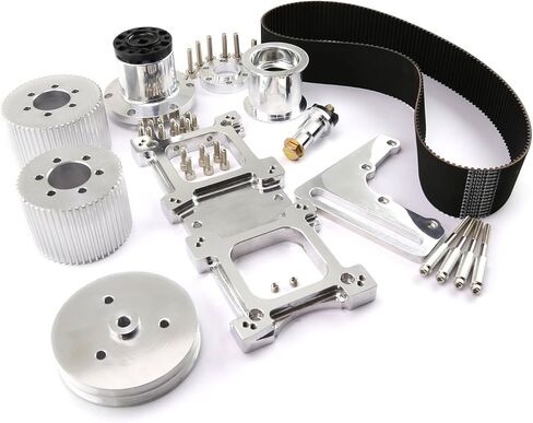 Speedmaster PCE460.1006 متوافق مع مجموعة محرك منفاخ Chevy SBC 350 لشاحن 6-71 8-71 Roots الفائق in Kuwait