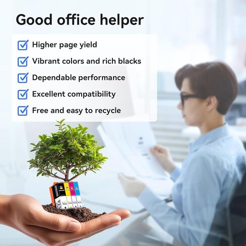 TOKYOINK 923 Ink Cartridges Combo Pack Replacement for HP 923 923e Ink Cartridges Work for OfficeJet 8120 8122e 8123 OfficeJet Pro 8130 8135e 8138e 8139e Printer Without Chip with New Tool (4 Pack) in Saudi Arabia
