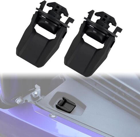 Hood Storage Flip Latch Lever Locks for Yamaha Accessories – A & UTV PRO 2PCS Hood Clip Replacement for Viking Wolverine RMAX X2 4 YXZ – Plastic Lock for Offroad Storage Upgrade, OEM#1XD-2175K-10-00 in Kuwait