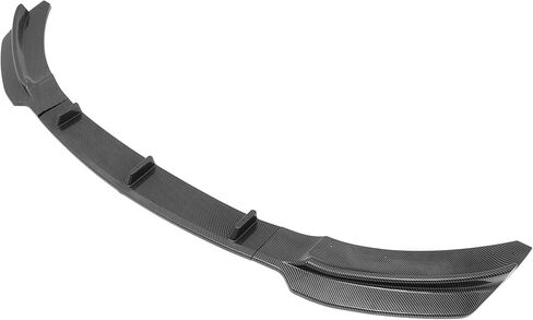 SCITOO Glossy Carbon Look Front Bumper Lip Fits for 2014-2020 for BMW F32 F33 F36 4-Series PP Front Lip Spoiler in Kuwait