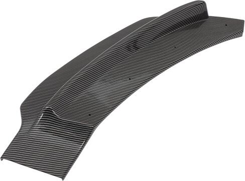 SCITOO Glossy Carbon Look Front Bumper Lip Fits for 2014-2020 for BMW F32 F33 F36 4-Series PP Front Lip Spoiler in Kuwait