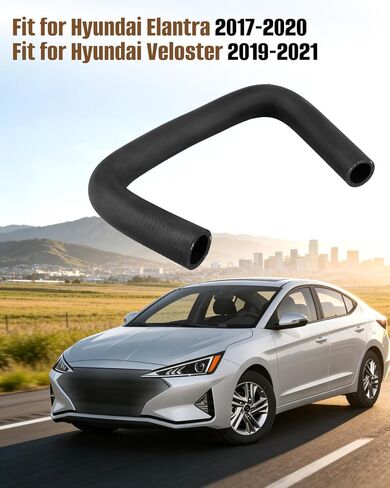 Transmission Oil Cooler Lower Hose Fit for Hyundai Elantra 2017-2020 for Veloster 2019-2021 Replace 25415F2500 in Kuwait