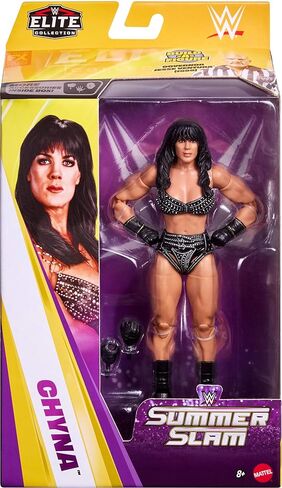 مجموعة Mattel WWE Elite Collection مجسمات وإكسسوارات، مجموعة Chyna Premium للحدث المباشر، سلسلة SummerSlam مع أجزاء Jesse "The Body" Ventura Build-A-Figer in Kuwait