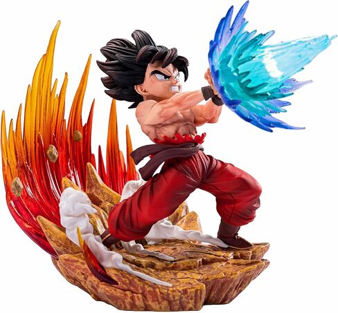 KELAKE GK Goku Action Figure Statue Figurine DBZ Action Figure Super Saiyan Birthday Gifts PVC 4 Inch in Saudi Arabia