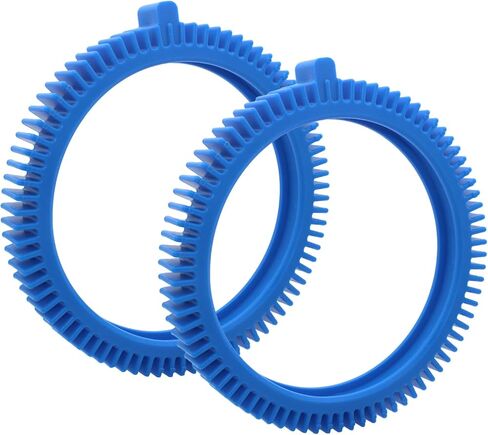 896584000-143 Front Tire Kit with Super Hump Replacement Tires for Poolvergnuegen Select and Hayward Phoenix Pool Cleaner Wheel - Blue (2Pcs Front Tires) in Saudi Arabia