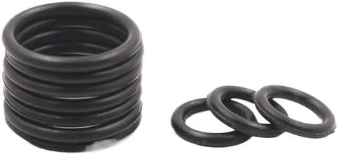 5PCS Fluorine Rubber Ring Black FKM O-ring Seal OD21/22/23/24/25/26/27/28/29/30 * 2mm O Oil Fuel Gasket Sealing Washer(29x25x2mm,10pieces) in Kuwait