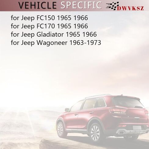 Replace Manual Transmission Shift Shaft Seal for Jeep Wagoneer 4.2L 1972 1973, for Wagoneer 5.9L 1972 1973, for FC150 2.2L 1965 1966, for FC150 3.7L 1965 1966, 1 Pack in Kuwait