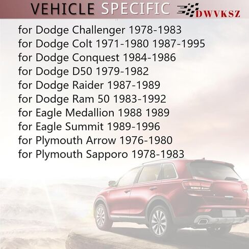 Replace Manual Transmission Shift Shaft Seal for Dodge Colt 2.6L 1978 1979 1980, for Eagle Medallion 2.2L 1988 1989, for Plymouth Arrow 2.6L 1979 1980, for Ram 50 3.0L 1990 1991, 1 Pack in Kuwait