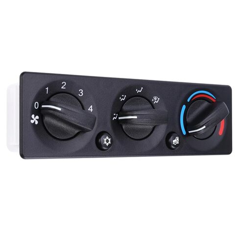 Q216012 Cab HVAC Temperature Control Panel Compatible with 2008-2015 Peterbilt 384,AC Air Conditioning Control Switch with 3 Knobs & 2 Buttons Q216012 in Kuwait