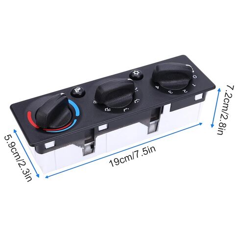 Q216012 Cab HVAC Temperature Control Panel Compatible with 2008-2015 Peterbilt 384,AC Air Conditioning Control Switch with 3 Knobs & 2 Buttons Q216012 in Kuwait