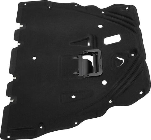 HECASA Engine Splash Shield متوافق مع 2021-2025 Ford Bronco Sport محرك سفلي تحت الغطاء الواقي الأسود لاستبدال FO1228183 in Kuwait
