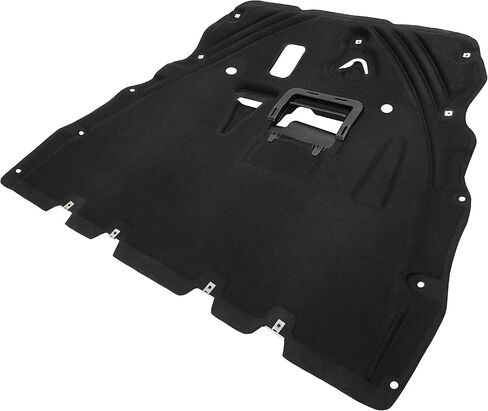 HECASA Engine Splash Shield متوافق مع 2021-2025 Ford Bronco Sport محرك سفلي تحت الغطاء الواقي الأسود لاستبدال FO1228183 in Kuwait