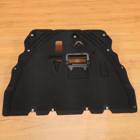 HECASA Engine Splash Shield متوافق مع 2021-2025 Ford Bronco Sport محرك سفلي تحت الغطاء الواقي الأسود لاستبدال FO1228183 in Kuwait