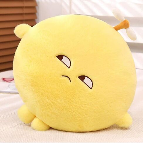 TZMAPU Lemon Plush Pillow, Stuffed Lemon Sofa Cushion, Lemon Doll Toy, Cozy Pillow for Sofa, Office, Cushion, Lounge, Gifts for Kids and Adults(Yellow, 20 inches) in Saudi Arabia