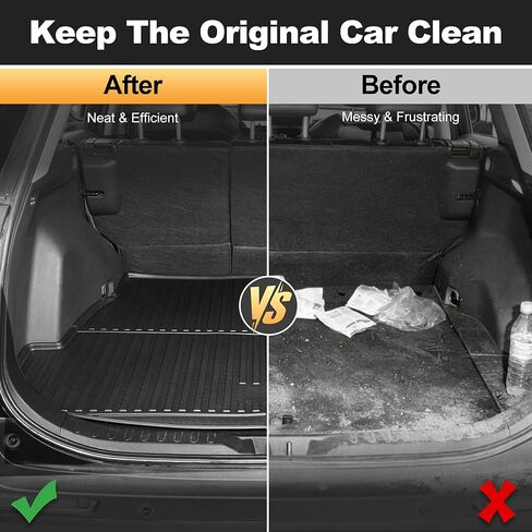 2026 Passport Trunk Mat for Honda Passport - AOMSAZTO All Weather TPE Custom Fit Cargo Mat Cargo Liner Heavy Duty Anti-Slip Cargo Tray, Black in Saudi Arabia