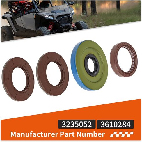 ختم العمود المرفقي + الشفاه الثلاثي لبولاريس رينجر RZR Pro XD Turbo General 900 1000 Crew XP 2018-2026 3610284 3235052 in Kuwait
