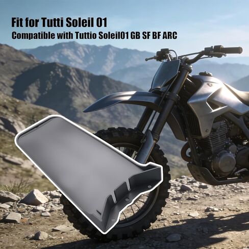 Electric Dirt Bike Rear Fender Fit for Tutti Soleil 01 Tuttio Soleil01 GB SF BF ARC Mudguard Splash Mud Guard Protection Keep Clean Ride Safe Black in Saudi Arabia