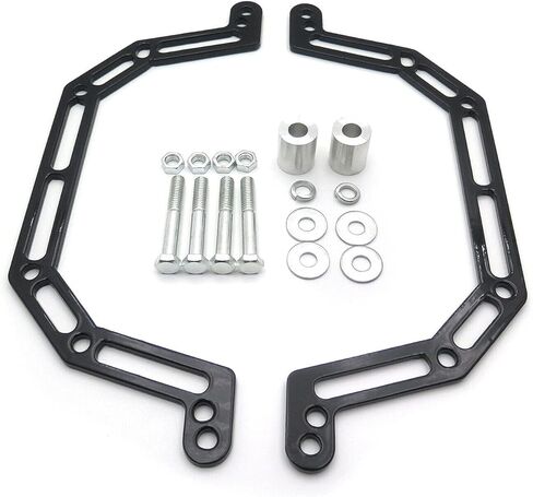 XKMT-Black 2003 2004 2005 2006 2007 Lowering Kit Lowers Front Suspension 4" and Widens2" Compatible With Polaris Predator 500 [B01AFU67QA] in Kuwait