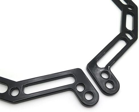 XKMT-Black 2003 2004 2005 2006 2007 Lowering Kit Lowers Front Suspension 4" and Widens2" Compatible With Polaris Predator 500 [B01AFU67QA] in Kuwait