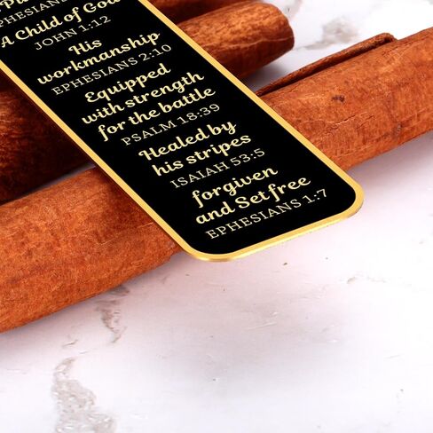 Baptism Gifts for Men & Boys - Bible Bookmark Man of God Gifts for Men, Inspirational Lion Bible Verse Bookmark Christian Catholic GIF t for Mens Confirmation GIF T for Boys Adults Faith Based Giftt in Kuwait